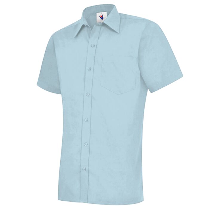Uneek Mens Poplin Half Sleeve Shirt UC710 Mens Poplin Half Sleeve Shirt Thumbnail