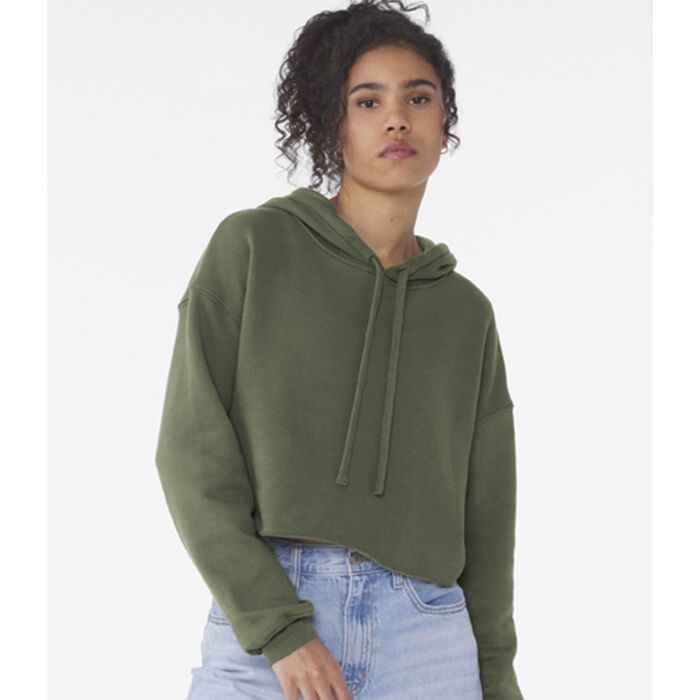 Bella Ladies Cropped Hoodie Thumbnail