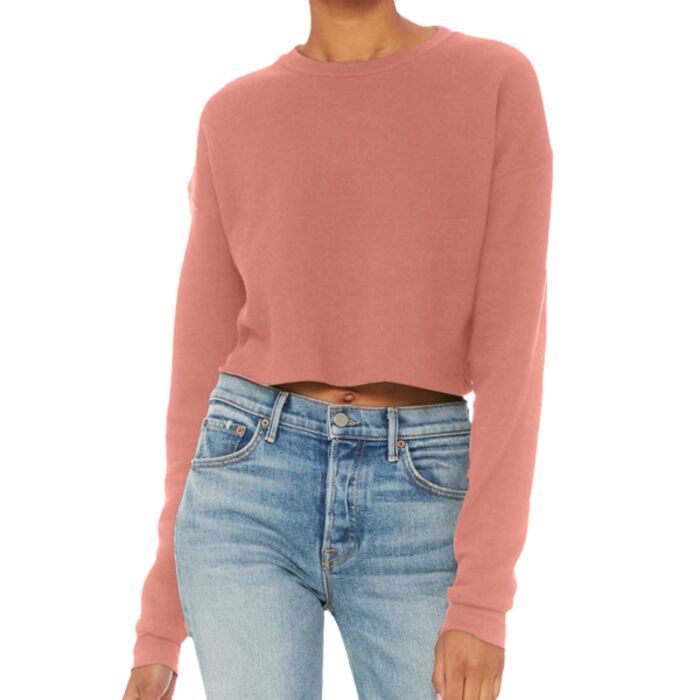Bella Ladies Cropped Sweatshirt Thumbnail