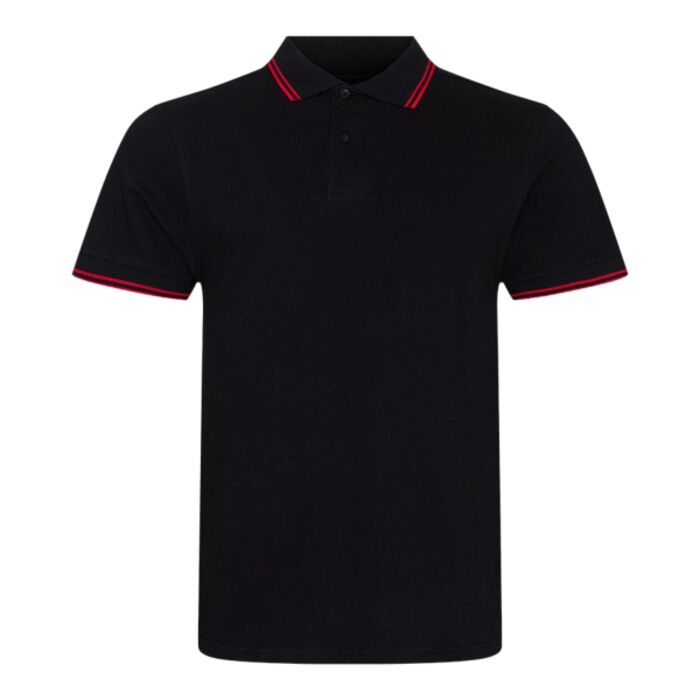AWDis Stretch Tipped Piqué Polo Shirt Thumbnail