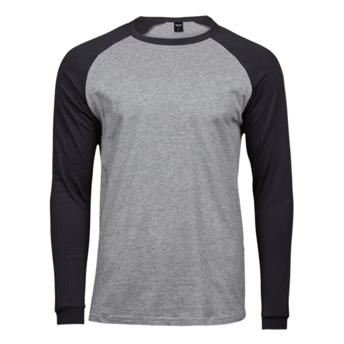 Tee Jays Long Sleeve Baseball T-Shirt Thumbnail