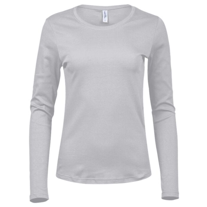 Tee Jays Ladies Long Sleeve Interlock T-Shirt Thumbnail