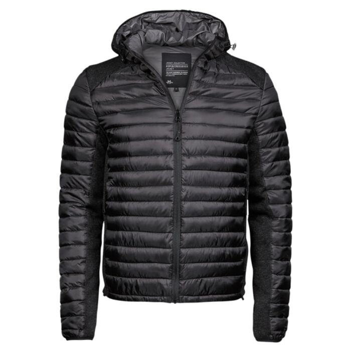 Tee Jays Crossover Hooded Padded Outdoor Jacket Thumbnail