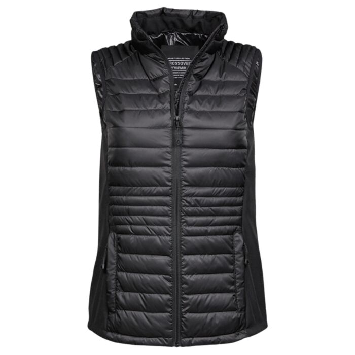 Tee Jays Ladies Crossover Padded Bodywarmer Thumbnail
