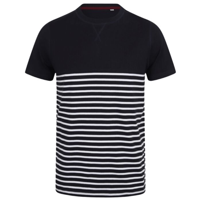 Front Row Unisex Breton Striped T-Shirt Thumbnail