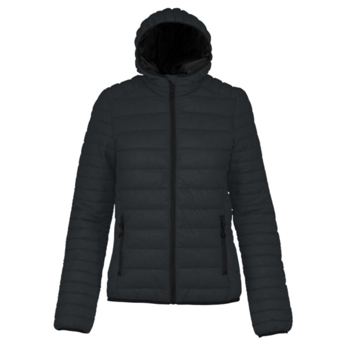 Kariban Kariban Ladies Lightweight Hooded Padded Jacket KB6111 Kariban Ladies Lightweight Hooded Padded Jacket Thumbnail