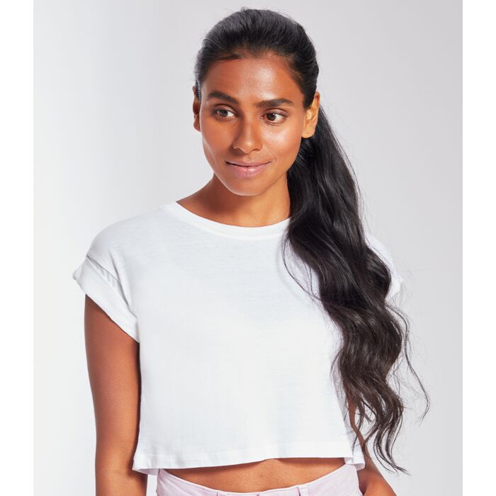 Mantis Ladies Organic Cropped T-Shirt Thumbnail