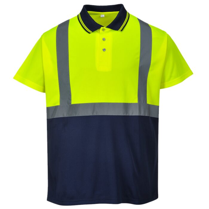 Portwest Hi-Vis Two Tone Polo Shirt Thumbnail