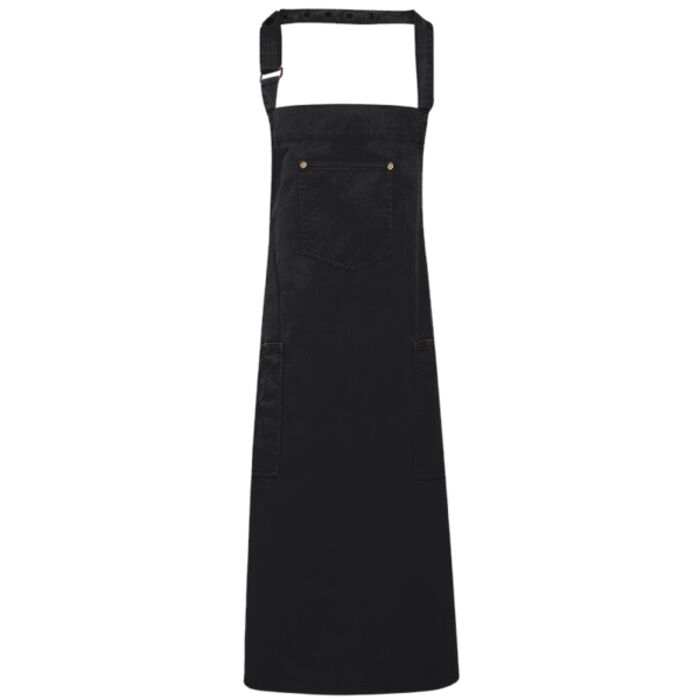 Premier Cotton Chino Bib Apron Thumbnail