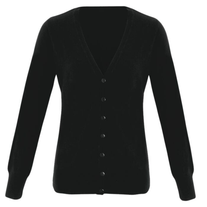 Premier Ladies Essential Acrylic V Neck Cardigan Thumbnail