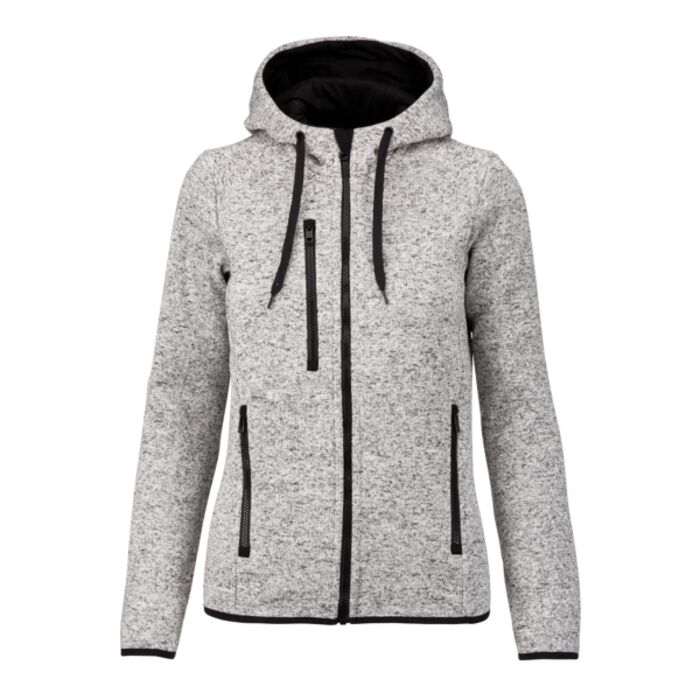 Proact Ladies Heather Hooded Jacket Thumbnail