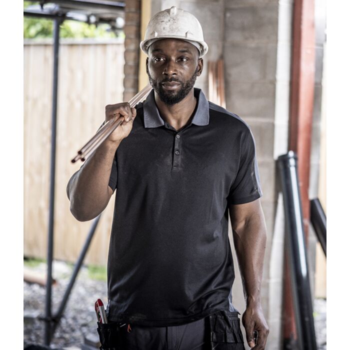 Regatta Contrast Quick Wicking Piqué Polo Shirt Thumbnail