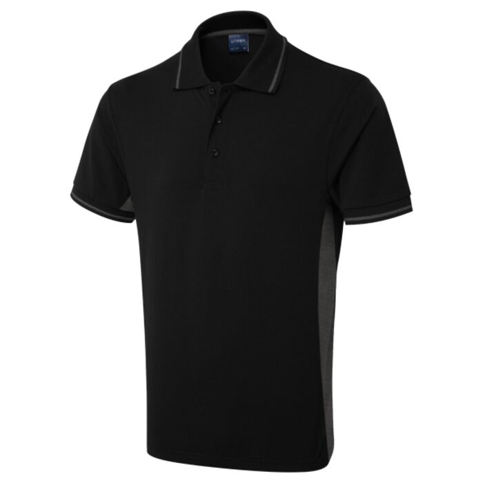 Uneek Two Tone Polo Shirt UC117 Two Tone Polo Shirt Thumbnail