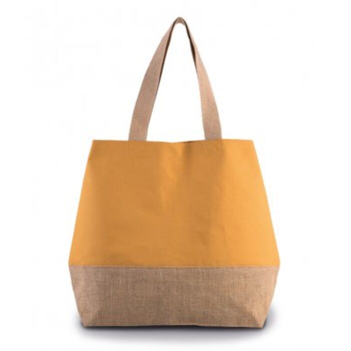 Kimood Canvas & Jute Shopper Thumbnail