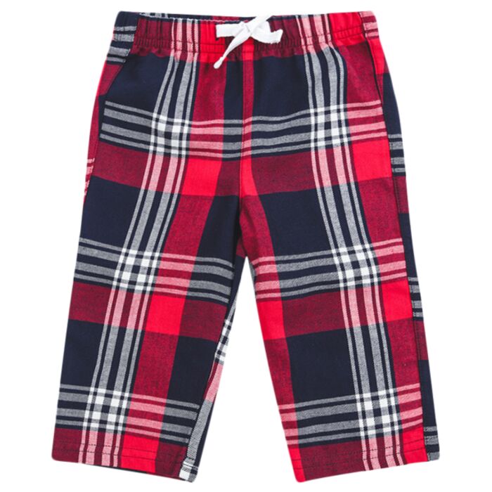 Larkwood Larkwood Baby/Toddler Tartan Lounge Pants LW83T Larkwood Baby/Toddler Tartan Lounge Pants Thumbnail