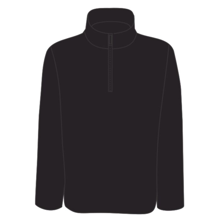Henbury Zip Neck Micro Fleece Thumbnail