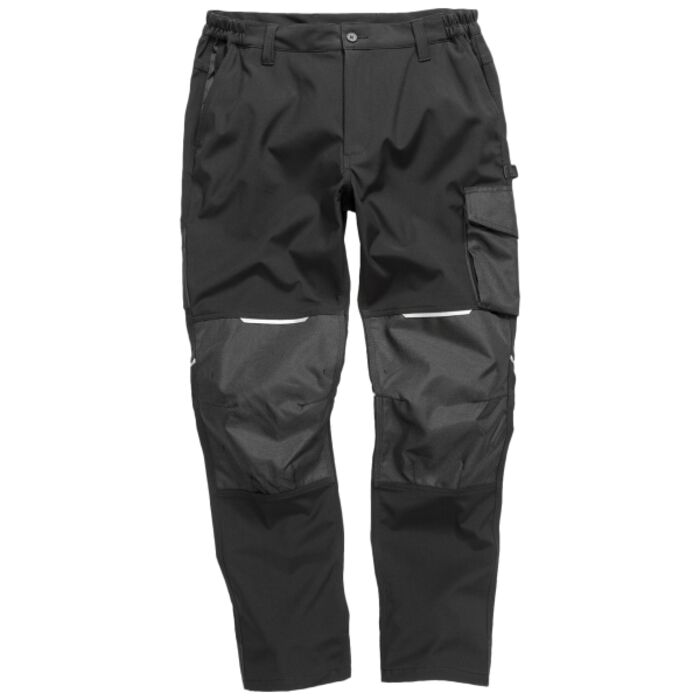 Result Work-Guard Slim Fit Soft Shell Trousers Thumbnail