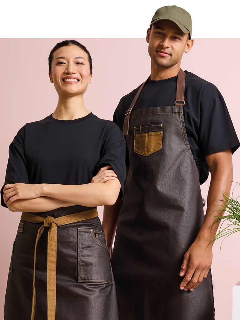 Branded workwear and uniforms for hospitality, corporate and industrial teams