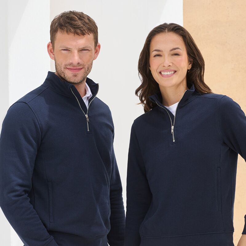 go green with this range of organic and recycled uniforms