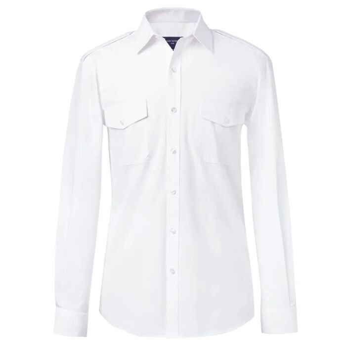 Brook Taverner - Ares Slim Fit L/S Pilot Shirt Thumbnail
