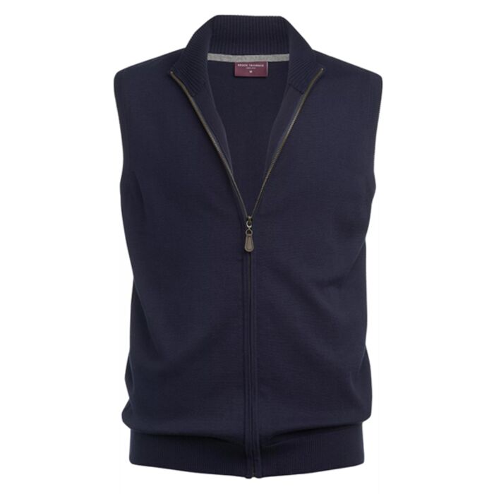 Brook Taverner - NEW Lincoln Knitted Zip Gilet Thumbnail