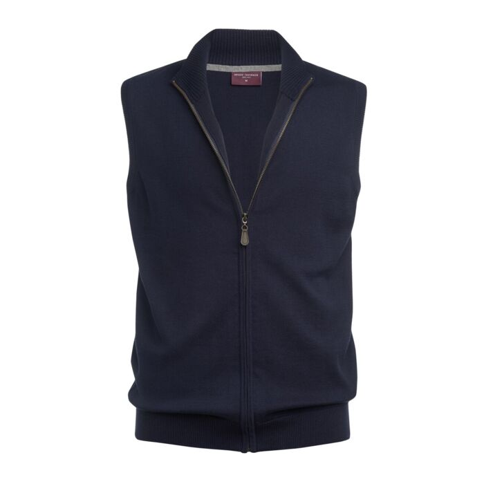 Brook Taverner - NEW Lincoln Knitted Zip Gilet Thumbnail