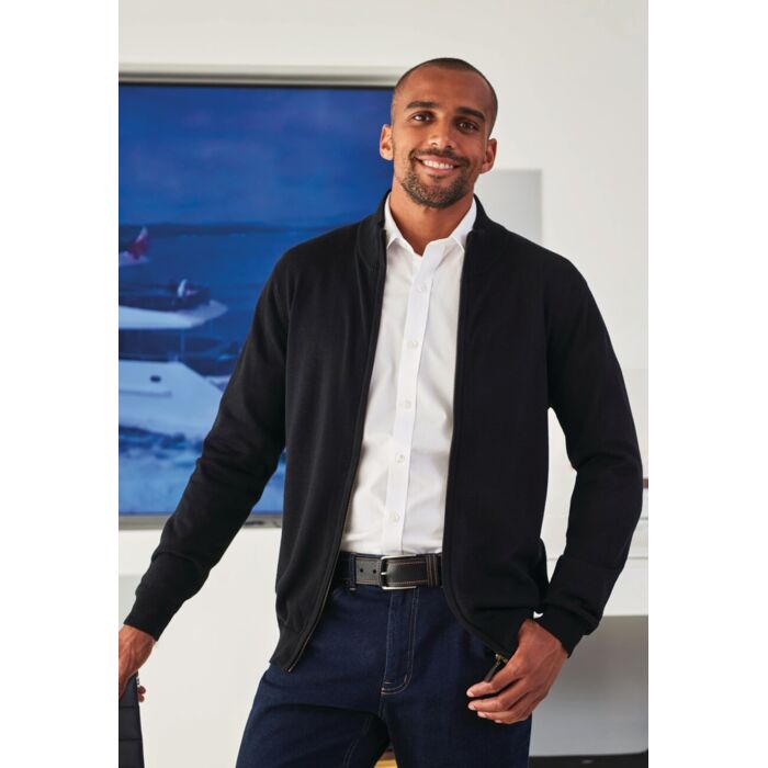 Brook Taverner - NEW Columbus Zip Cardigan Thumbnail