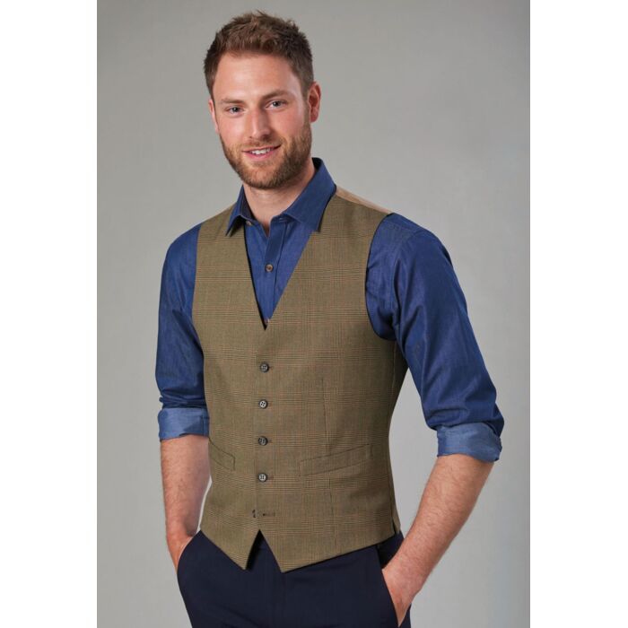 Brook Taverner - Emilio Check Waistcoat Thumbnail