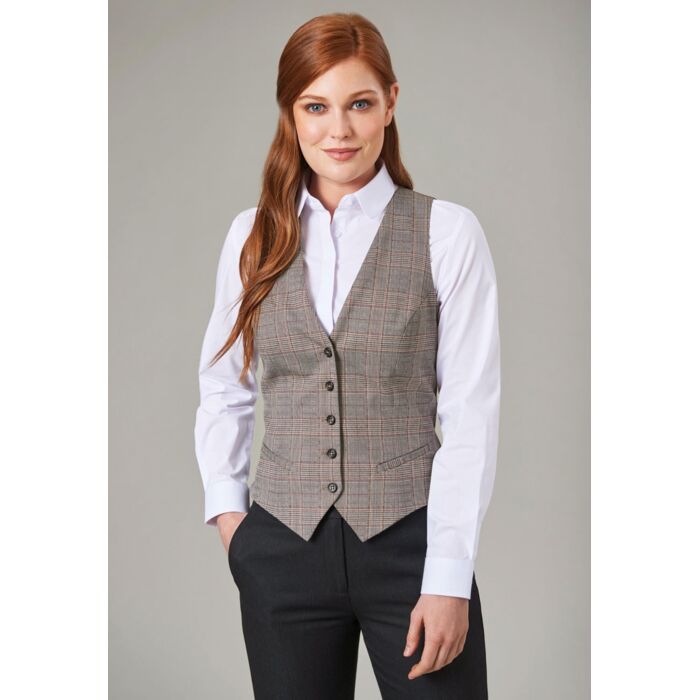 Brook Taverner - Olivia Check Waistcoat Thumbnail