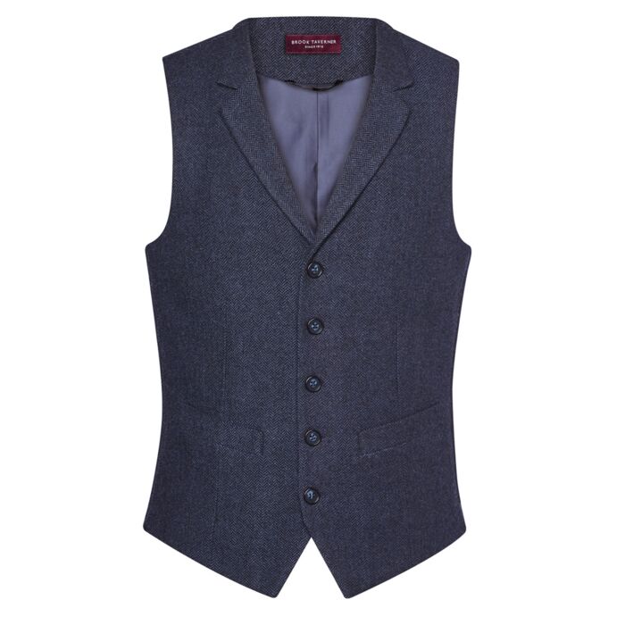 Brook Taverner - Memphis Tweed Waistcoat Thumbnail