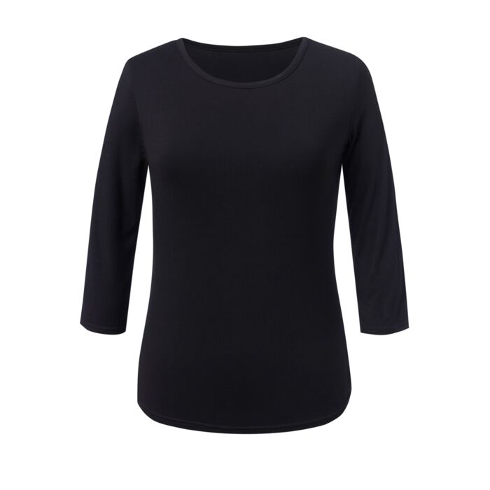 Brook Taverner - Mira Round Neck Stretch Top Thumbnail