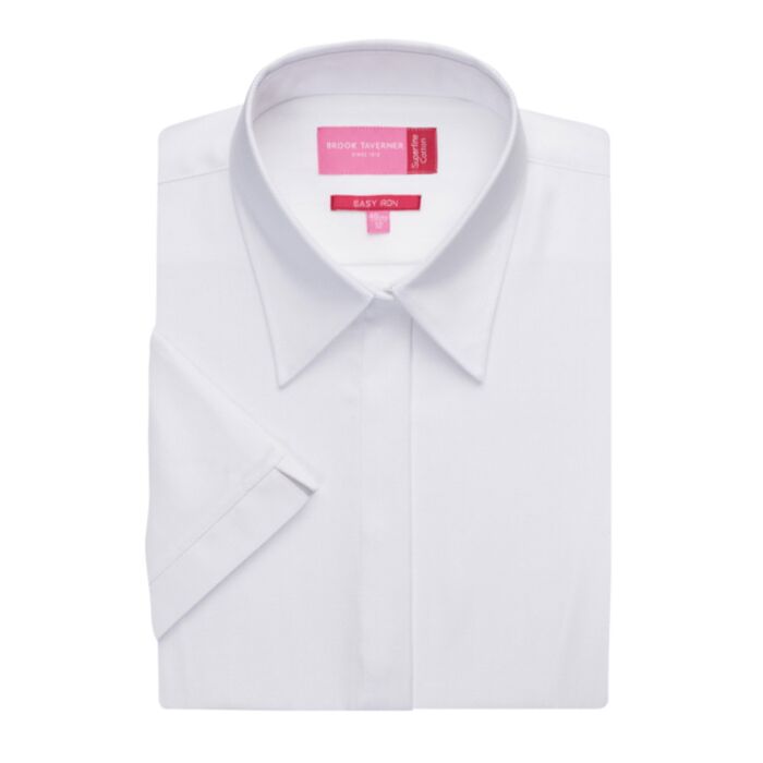 Brook Taverner Brook Taverner - Ozzero Ladies' S/S Blouse BT-2249 Brook Taverner - Ozzero Ladies' S/S Blouse Thumbnail