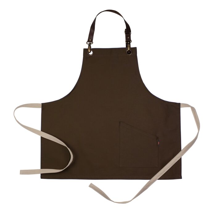 County Classic - Short Bib Apron - Leather Halter - Premium Thumbnail
