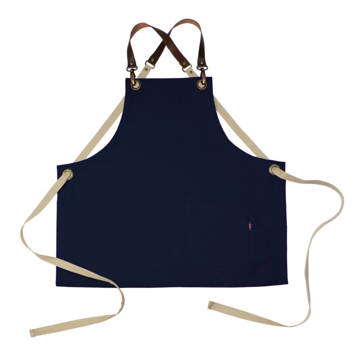 Kylemark County Crossback - Short Bib Apron - Leather Halter - Premium AF4002 County Crossback - Short Bib Apron - Leather Halter - Premium Thumbnail