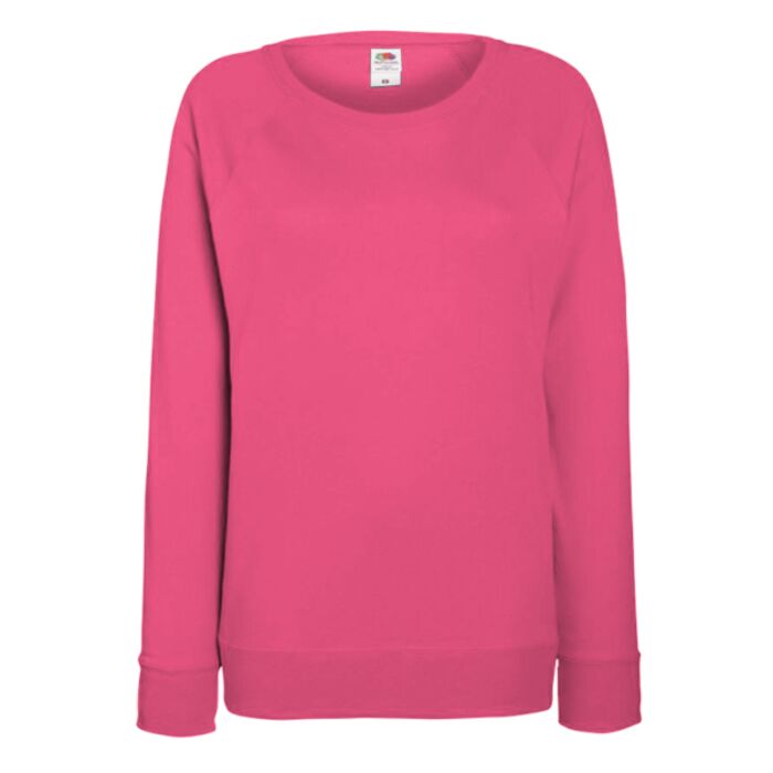 Fruit of the Loom Lady Fit Lightweight Raglan Sweatshirt Thumbnail