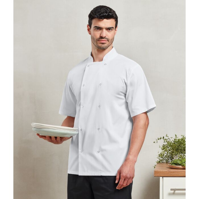 Short Sleeve Chefs Jacket Thumbnail