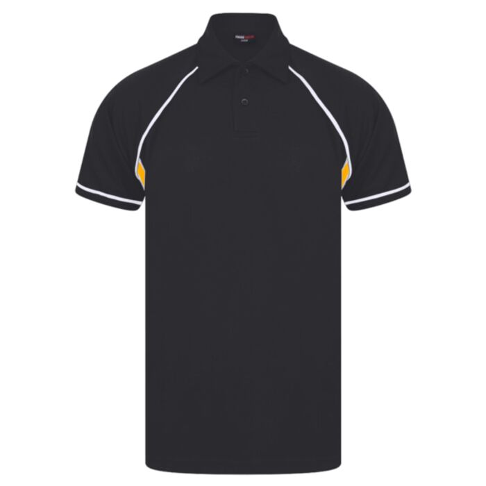 Finden and Hales Performance Piped Polo Shirt Thumbnail