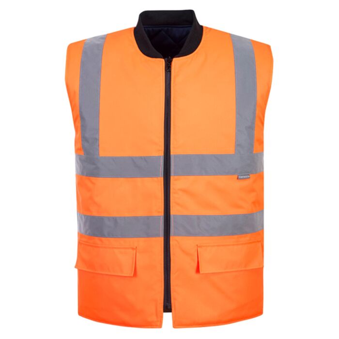 Portwest Portwest - Hi-Vis Reversible Bodywarmer PW-S469 Portwest - Hi-Vis Reversible Bodywarmer Thumbnail