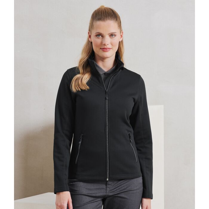 Premier Ladies Spun Dyed Recycled Zip Through Sweat Jacket Thumbnail