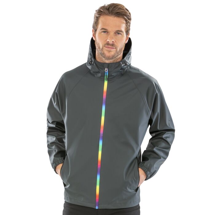 Result Genuine Recycled Prism PU Waterproof Jacket Thumbnail