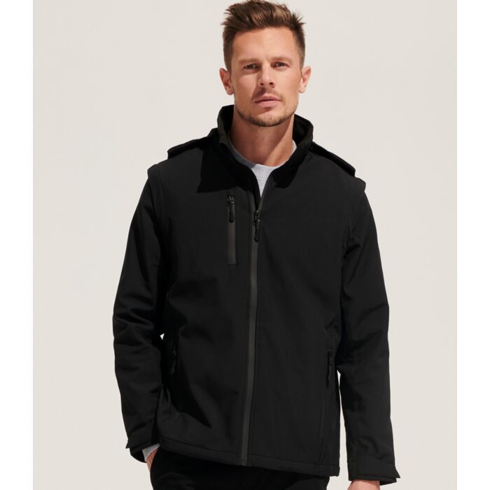 SOL'S Unisex Falcon 3-in-1 Soft Shell Jacket Thumbnail