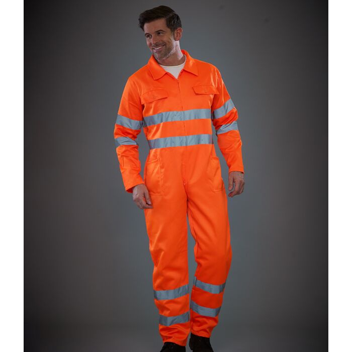 Yoko Hi-Vis Poly/Cotton Coverall Thumbnail