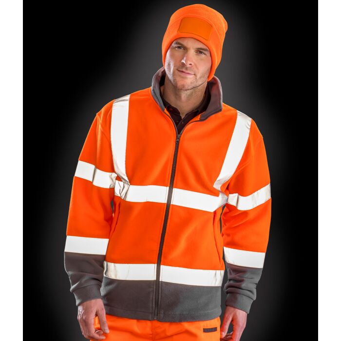 Result Safe-Guard Hi-Vis Micro Fleece Jacket Thumbnail