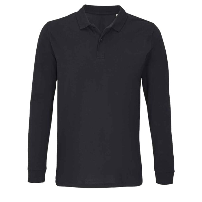 SOL'S SOL'S Unisex Planet Long Sleeve Piqué Polo Shirt 04241 SOL'S Unisex Planet Long Sleeve Piqué Polo Shirt Thumbnail