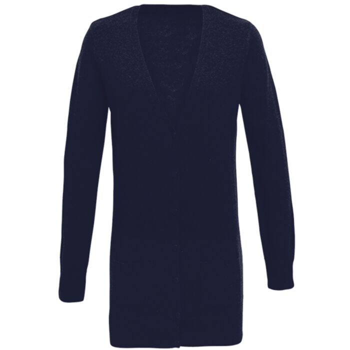 Premier Premier Ladies Longline V Neck Cardigan PR698 Premier Ladies Longline V Neck Cardigan Thumbnail