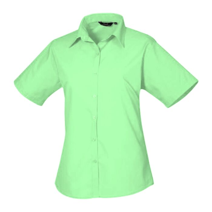 Premier 10 x Ladies Short Sleeve Poplin Blouse BNDL-PR302 10 x Ladies Short Sleeve Poplin Blouse Thumbnail