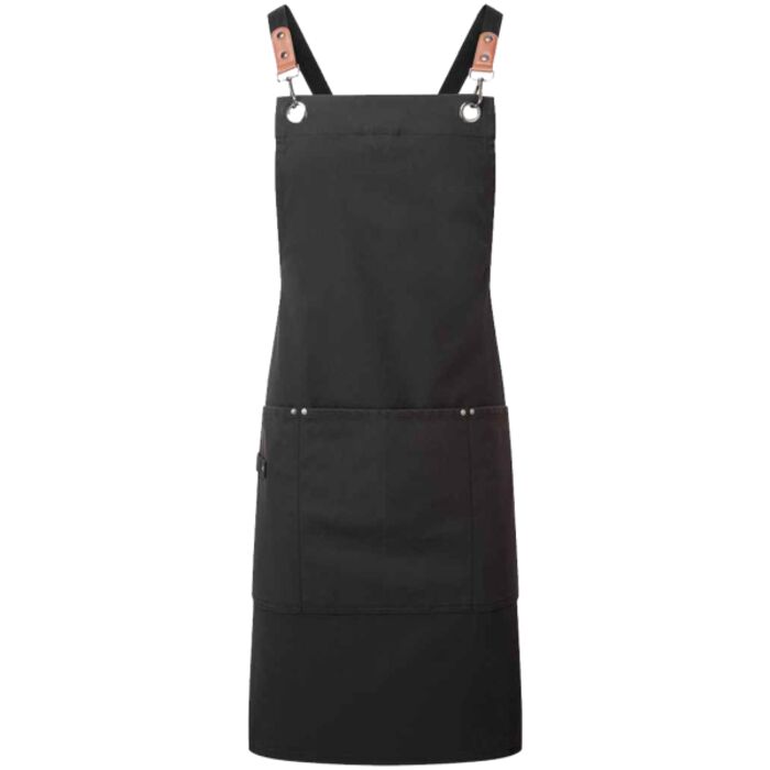 Premier Clip 'n' Clasp Cross Back Bib Apron Thumbnail