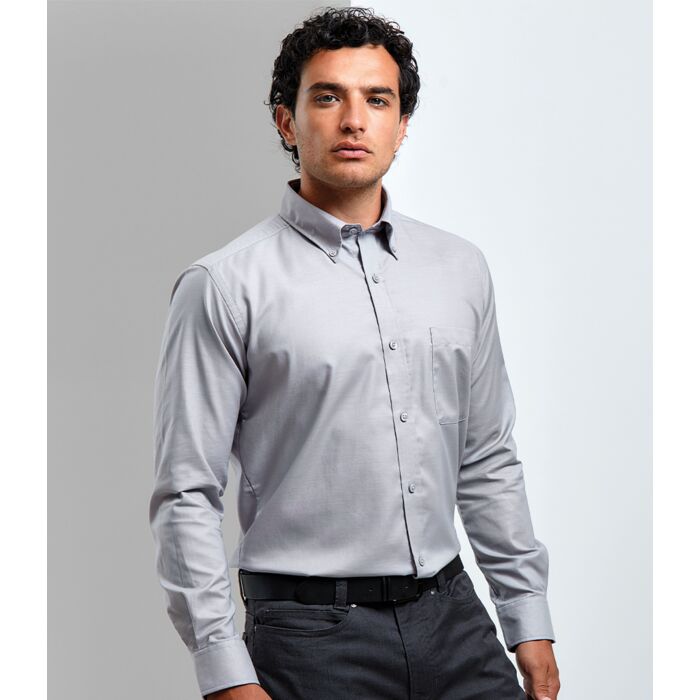 Premier Signature Long Sleeve Oxford Shirt Thumbnail