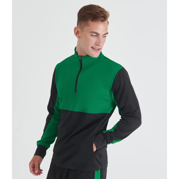 Finden + Hales 1/4 Zip Tracksuit Top Thumbnail
