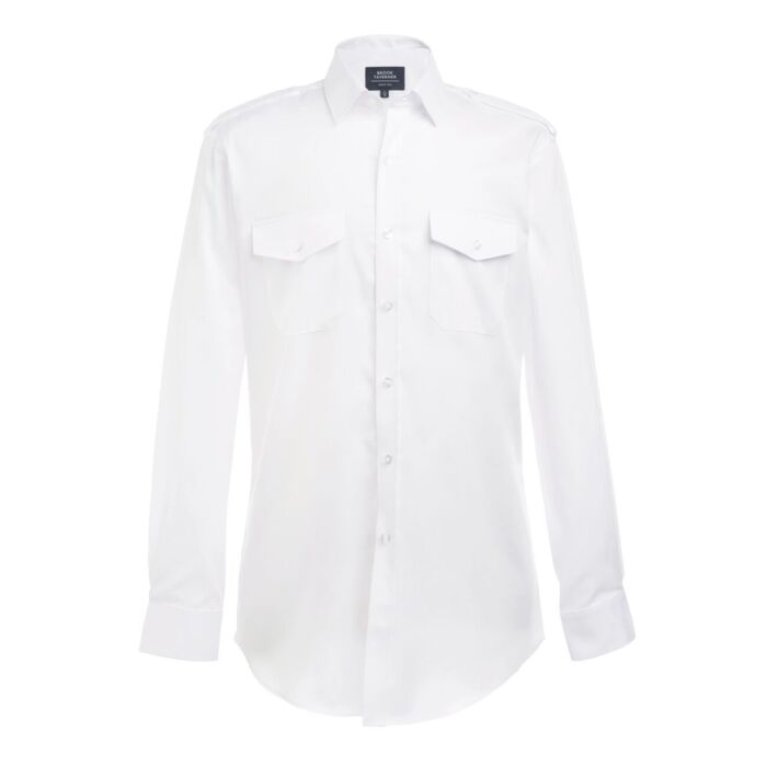 Brook Taverner - Milo Non-Iron Pilot Shirt Thumbnail